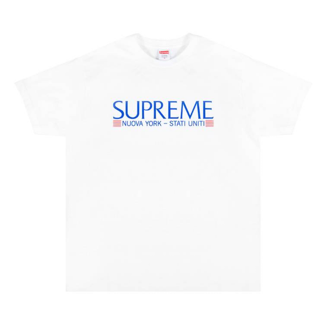 Supreme Nuova York T Shirt White - Brand New