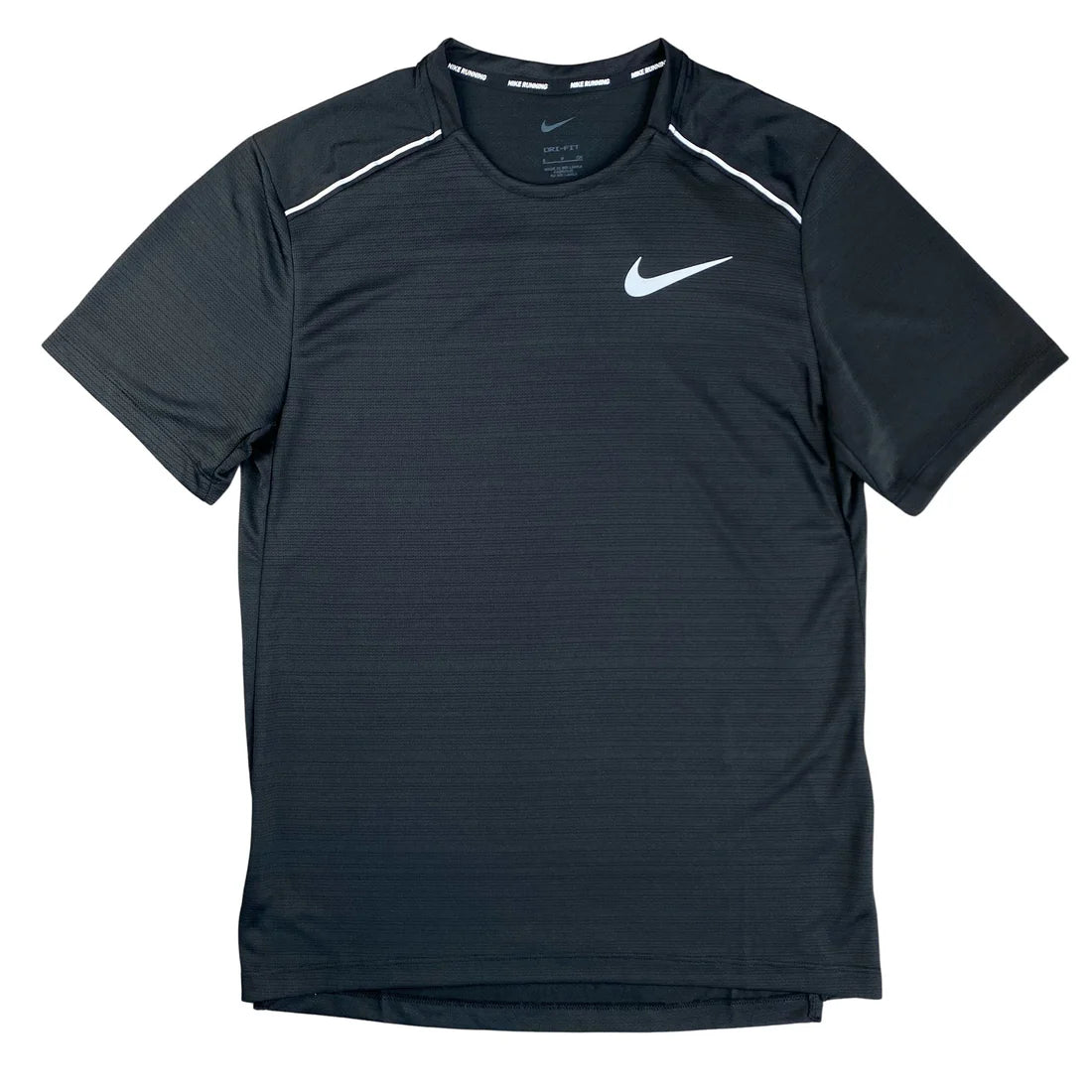 Nike Dri-FIT 1.0 Black Miler Running T Shirt - New With Tags