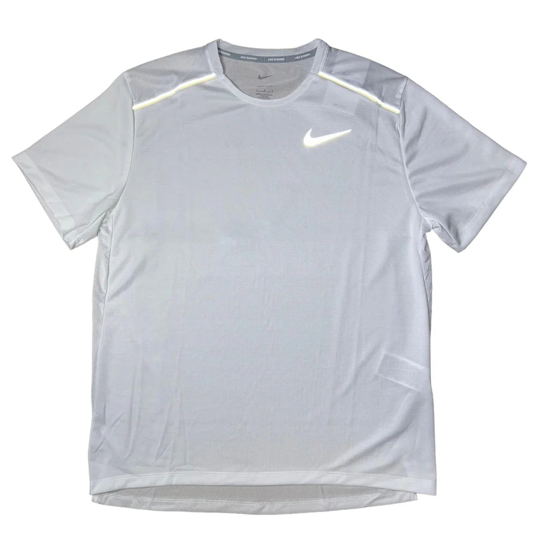 Nike Dri-FIT 1.0 White Miler Running T Shirt - New With Tags