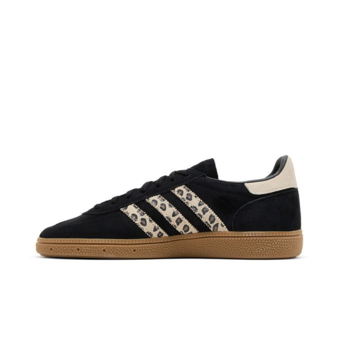 Adidas Handball Spezial Black Wonder Leopard White Gum - Brand New