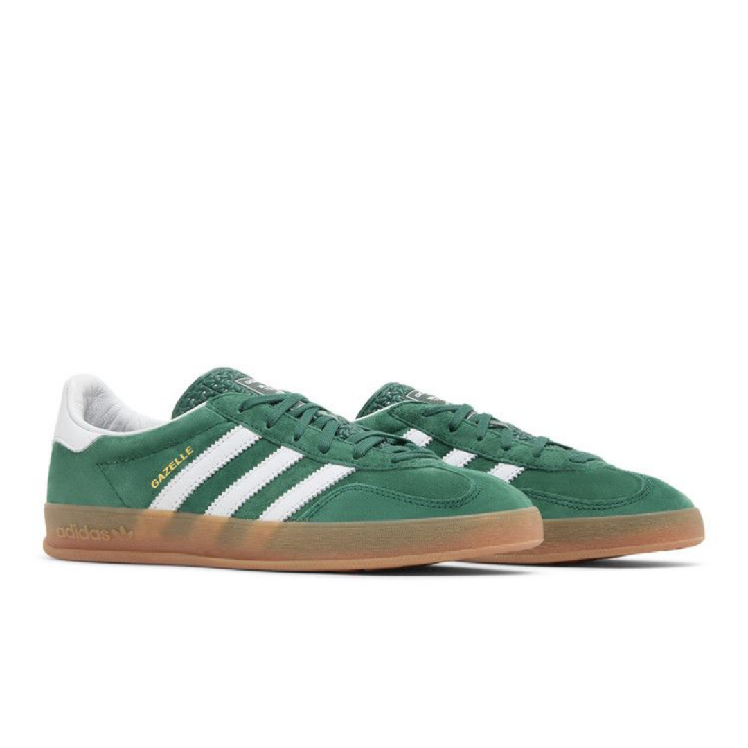 Adidas Gazelle Indoor Collegiate Green Gum - Brand New